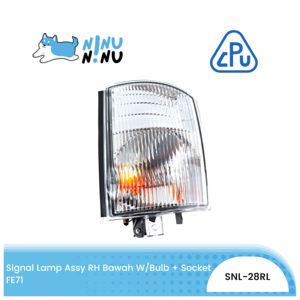 Lampu Sen Sein Kanan Bawah Mitsubishi PS Canter Bonus Soket dan Bohlam