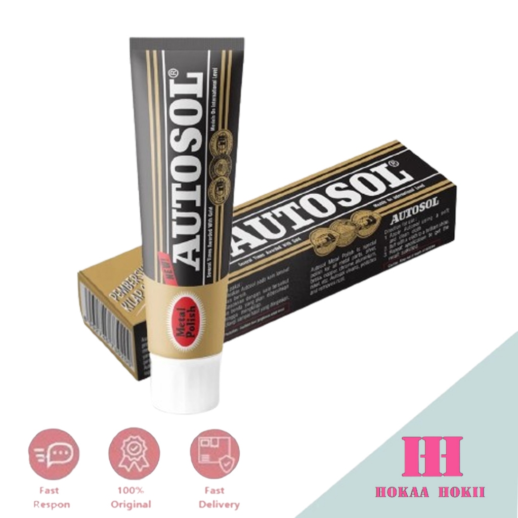 Autosol Metal Polish Pembersih Logam Pembersih Karat