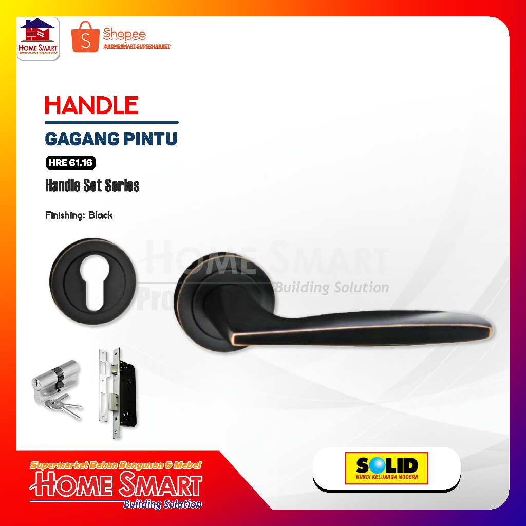 PAKET HANDLE 0300065 HRE 61.16 BL+SG - SOLID GRADINO