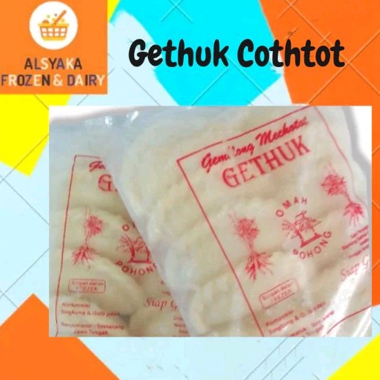 

Cemilan Murah! Gethuk Cothot Isi Gula Putih 630gr!