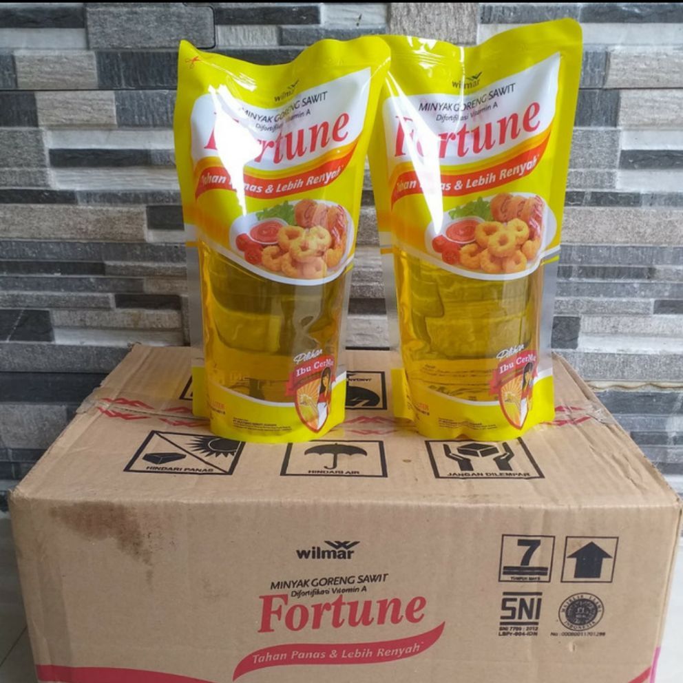 

MINYAK FORTUNE 1 LITER ISI 12 PCS