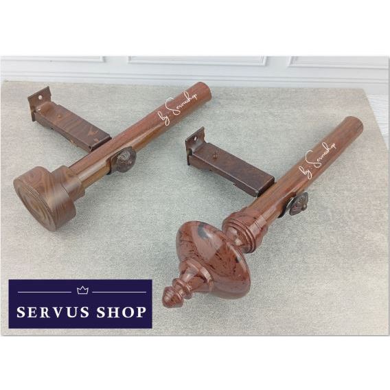 EDISI WARNA URAT KAYU BATANG GORDEN PREMIUM PIPA POLOS HORDENG FULL SET