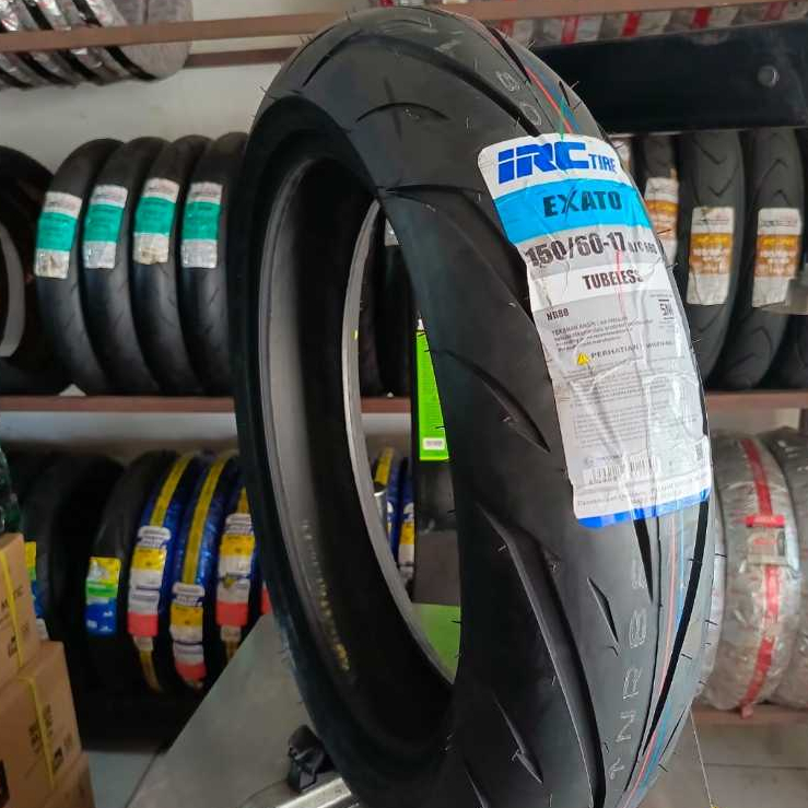 Ban luar IRC EXATO ukuran 150/60-17 tubeless motifnya keren