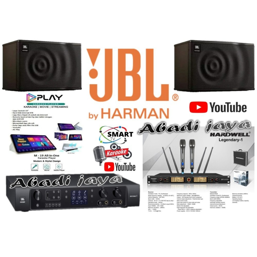 paket terbaik karaoke original jbl 12 inch mk 12 player m19 4tb