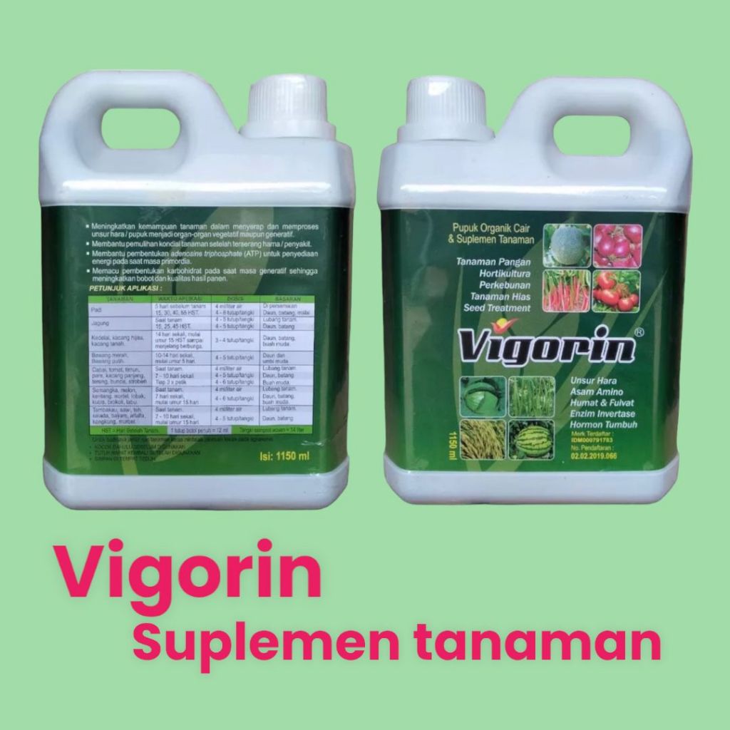 Pupuk VIGORIN Asam Amino 1150 ML Vigorin pupuk organik cair suplemen tanaman