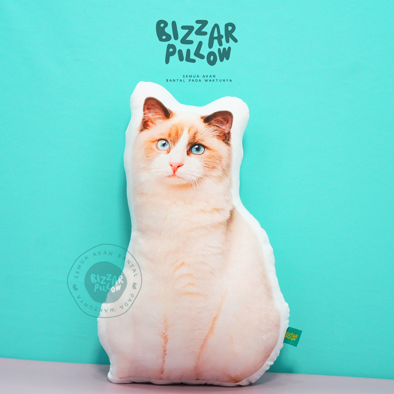 Bizzarpillow Bantal Anabul Custom Anjing / Kucing Size L BZ304