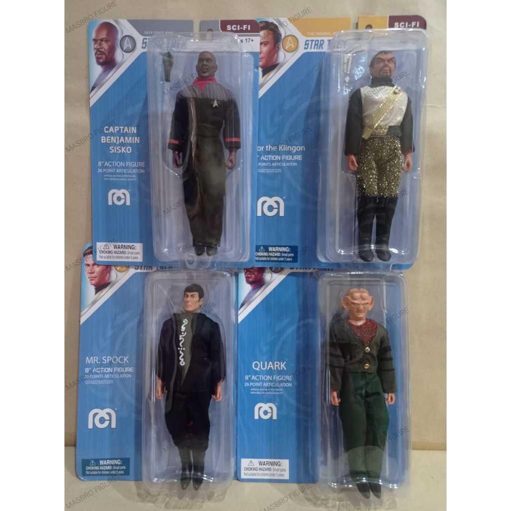 Star Trek Mr. Spock Kor The Klingon Mego 8-Inch Action Figure