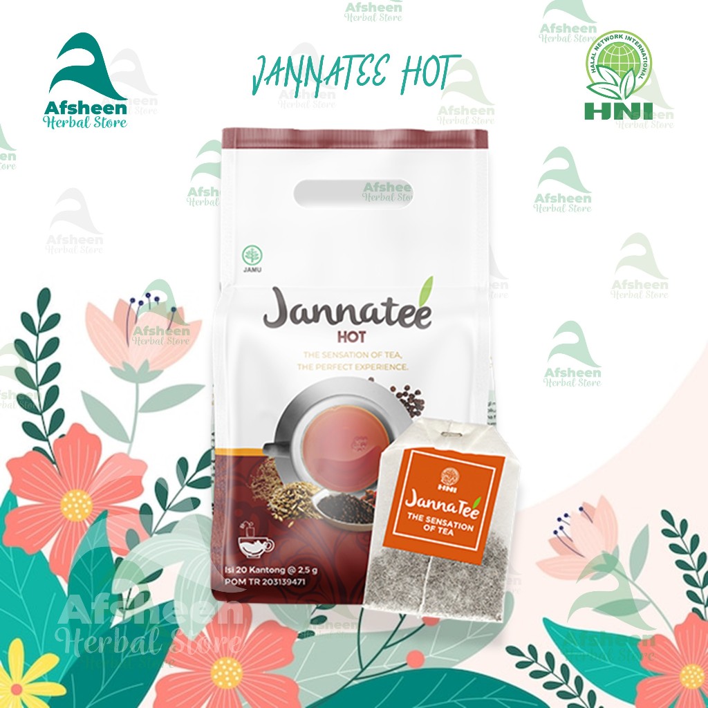 

Jannatea HNI HPAI - Jannatea HOT Teh herbal menjaga kesehatan stamina tubuh ORIGINAL BPOM