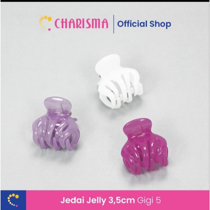 Jepitan jedai korea -jedai rambut medium-jedai rambut jelly-jepitan jedai korea-jedai rambut