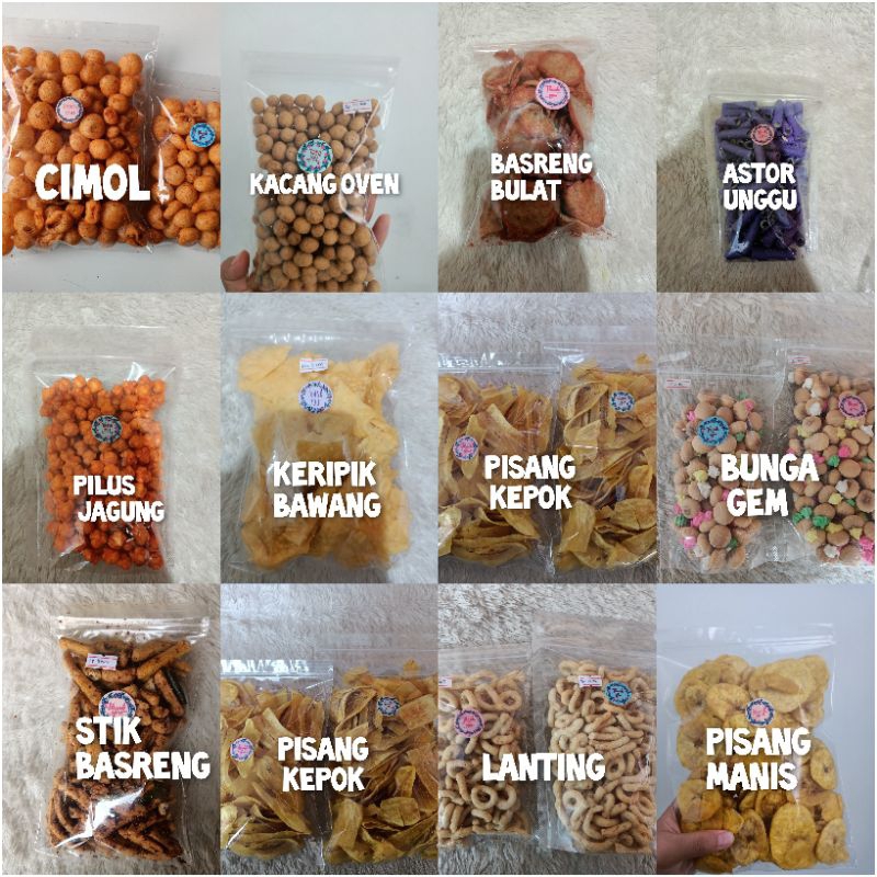 SNACK KILOAN BOGOR/aneka Snack serba 10.000 pilih/cemilan camilan makanan ringan murah 10 RIBU