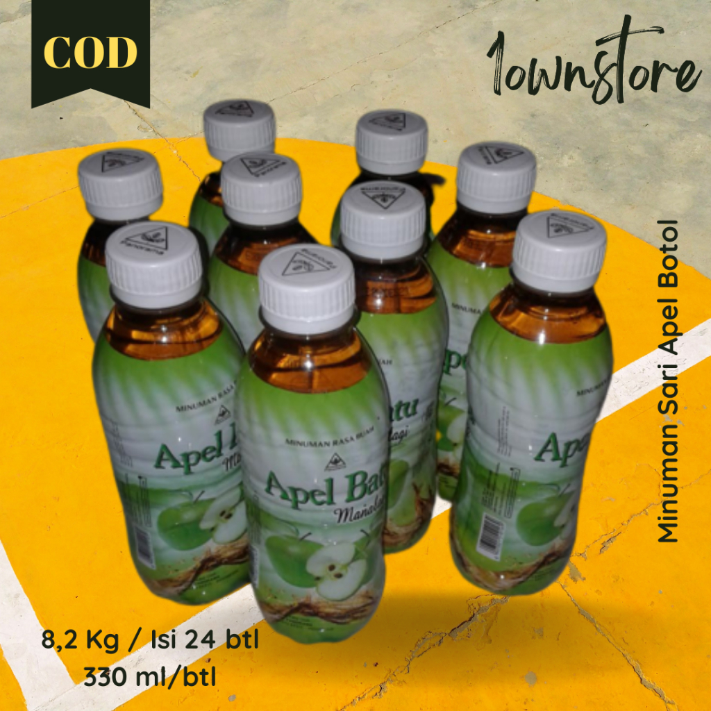 

Minuman Sari Apel Batu Manalagi Kemasan Botol PANORAMA 330ml / 24pcs Oleh Oleh Khas Malang