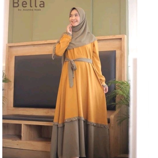 GAMIS ITY CREPE PREMIUM BELLA DRESS BY AZAMKA