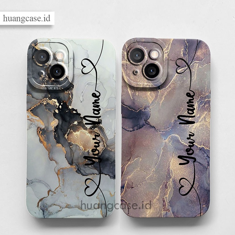 Huang Case  -  SOFTCASE PRO CAMERA CUSTOM NAMA CASE TERBARU SAMSUNG A03 A13 A03S M23 A03 CORE J7 PRI