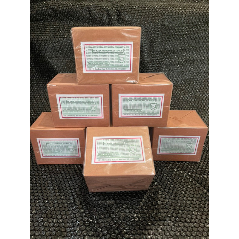 AZO1 Kasa Steril PF / KASA BOX COKLAT 16 X 16 / KASA PF HYDROPHILE