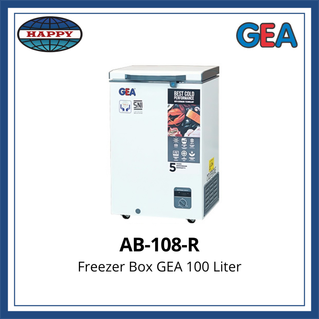 Freezer box gea ab108 ( 100 liter ) ORI 100%