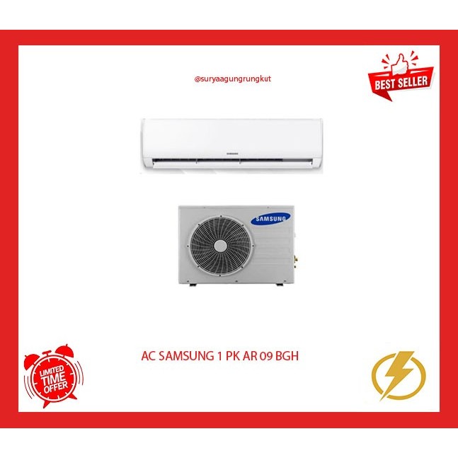 AC SAMSUNG 1 PK 824 WATT LOW - AR 09 BGH QASINSE