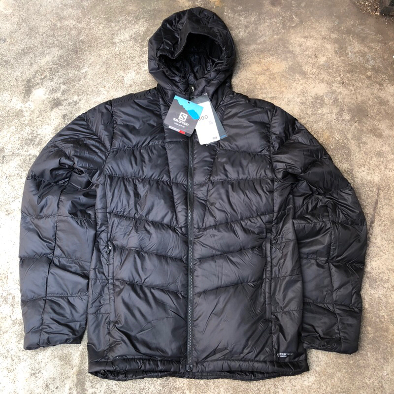 Jaket Bulang Salomon Transition Down Black Original