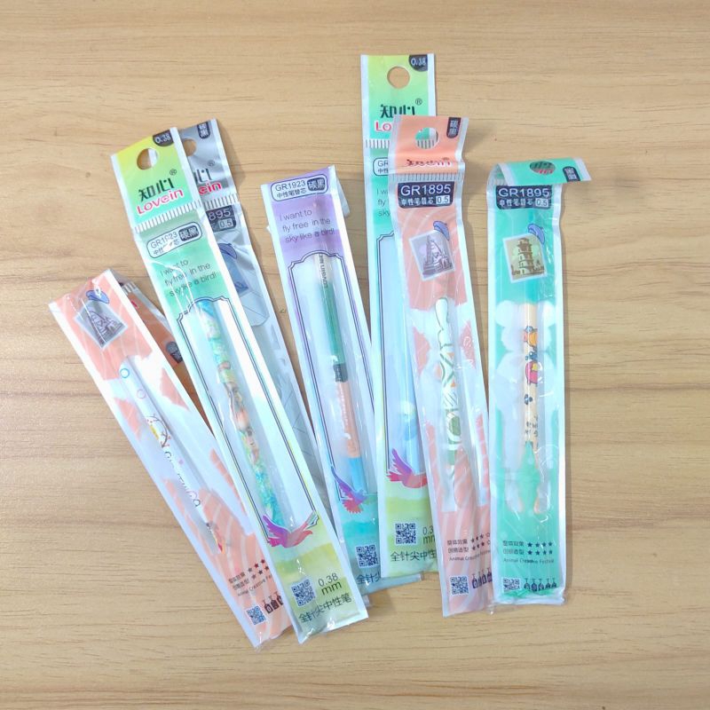 

ATK-POINT | LOVEIN REFILL BP GEL | REFIL GEL PEN 0.38MM LOVEIN (5pcs)