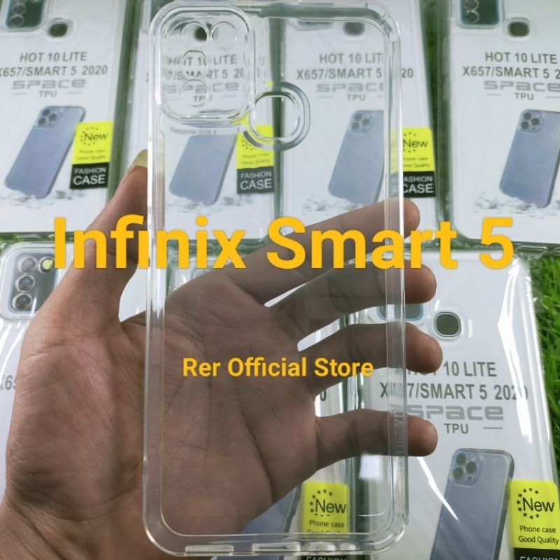 Silikon Soft case bening Space Infinix Smart 5