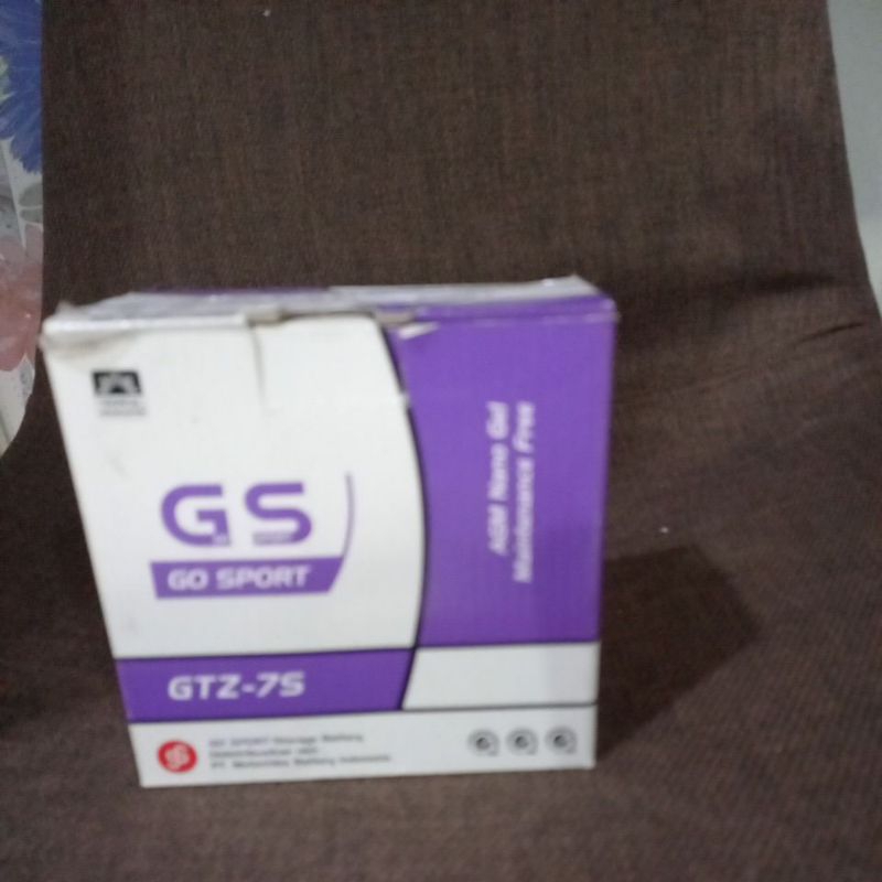 Aki motor GS gtz 7s aki motor
