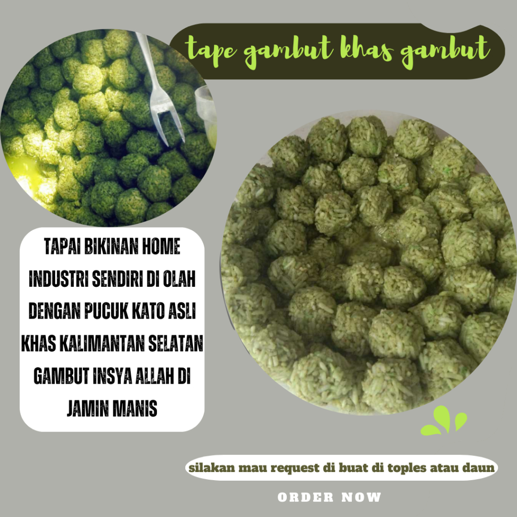 

tape tapai baras beras