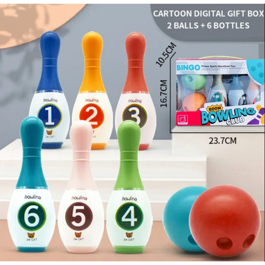 Mainan Bowling Anak Set Bowling Game Set Bowling Mainan Anak