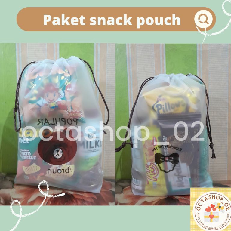 

BEST SELLER BUY 25 FREE 1 Paket snack ulang tahunHampers snack kemasan pouch