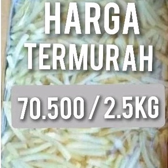 

COD KENTANG GORENG AVIKO SHOESTRING CUT 7mm Kentang goreng murah Kentang goreng Kentang
