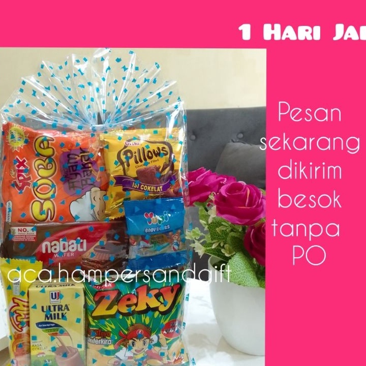 

D2289 Hampers anak paket Snack ulang tahun anak Snack anak anak paket hadiah anak hadiah anak