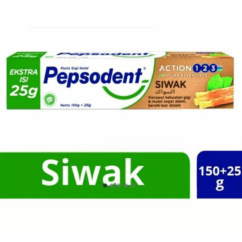 Pepsodent Siwak 150+25gr