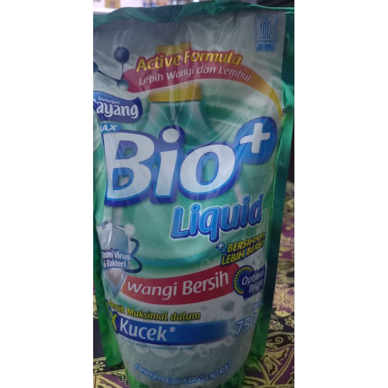 [SR-Mart] Detergen cair MAX BIO+ @750 Ml