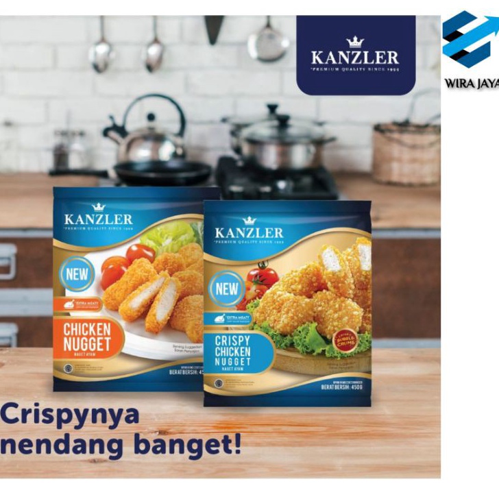 

TERBARU KANZLER NUGGET AYAM CHICKEN NUGGET CRISPY CHICKEN NUGGET 45 gr