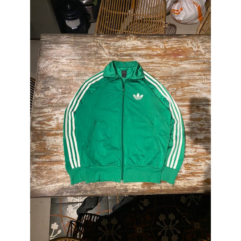 tracktop adidas firebird green original