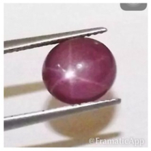 Unik Natural Star Ruby 2.15 Crt Murah