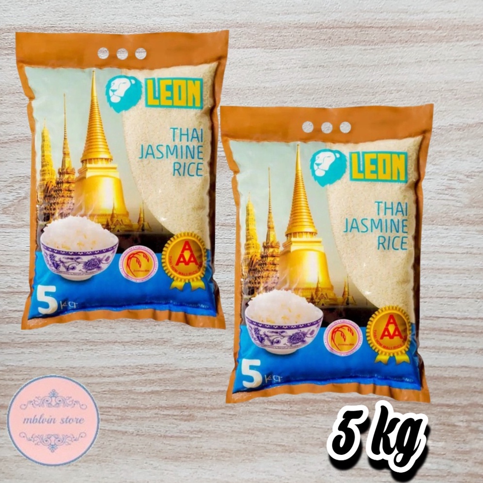 

PROMO ALE Beras Leon Thailand Jasmine Rice Beras Thailand 5 Kg