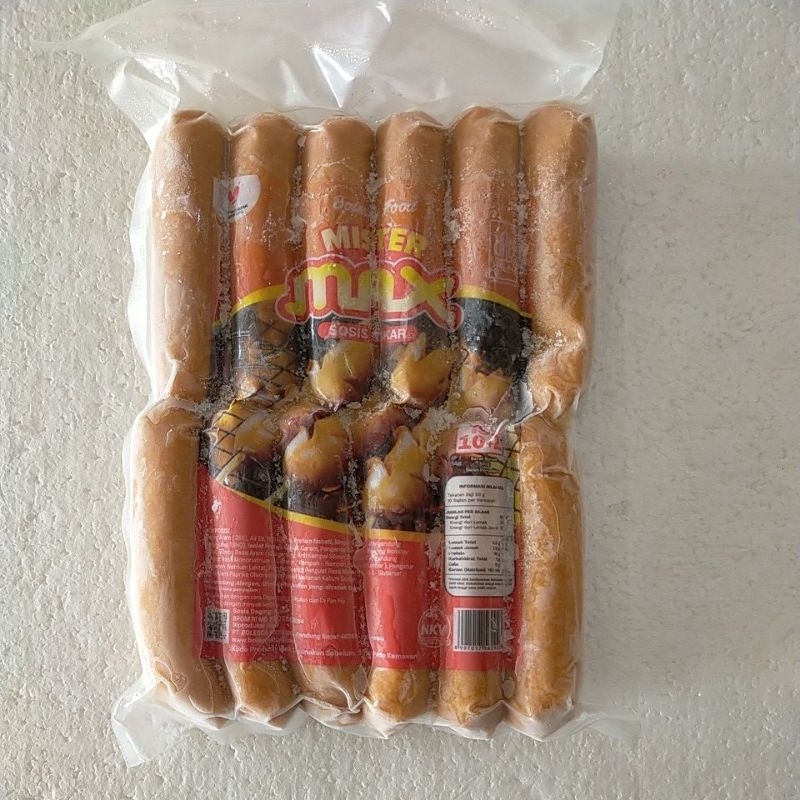 

Mister Max Sosis Bakar 500gr / Sosis Bakar 500gr