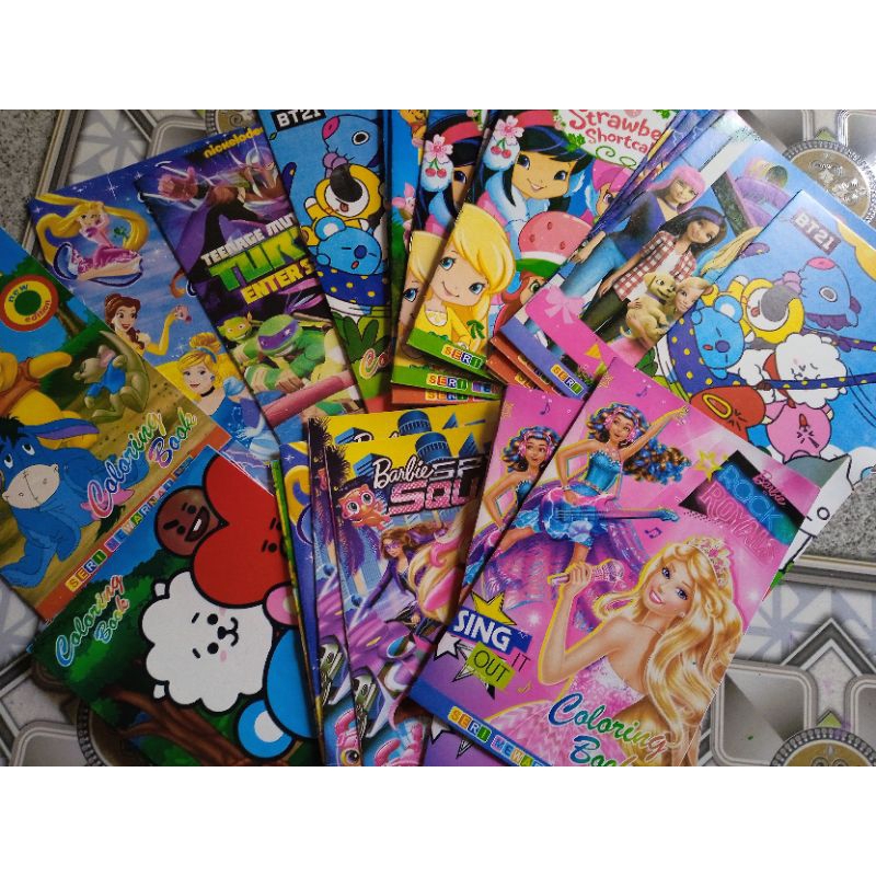 

Buku mewarnai/belajar mewarnai/buku anak-anak