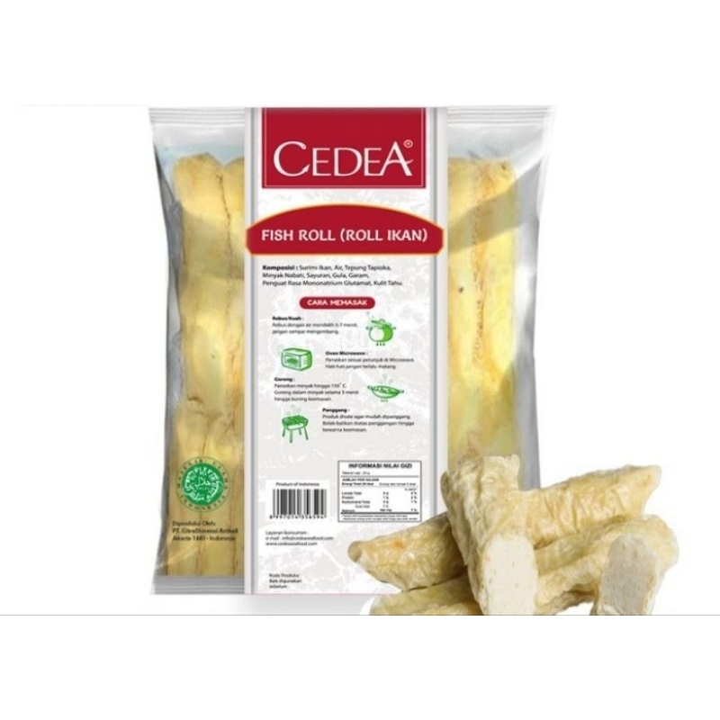 

Cedea Fish Roll Original | Berat 1kg