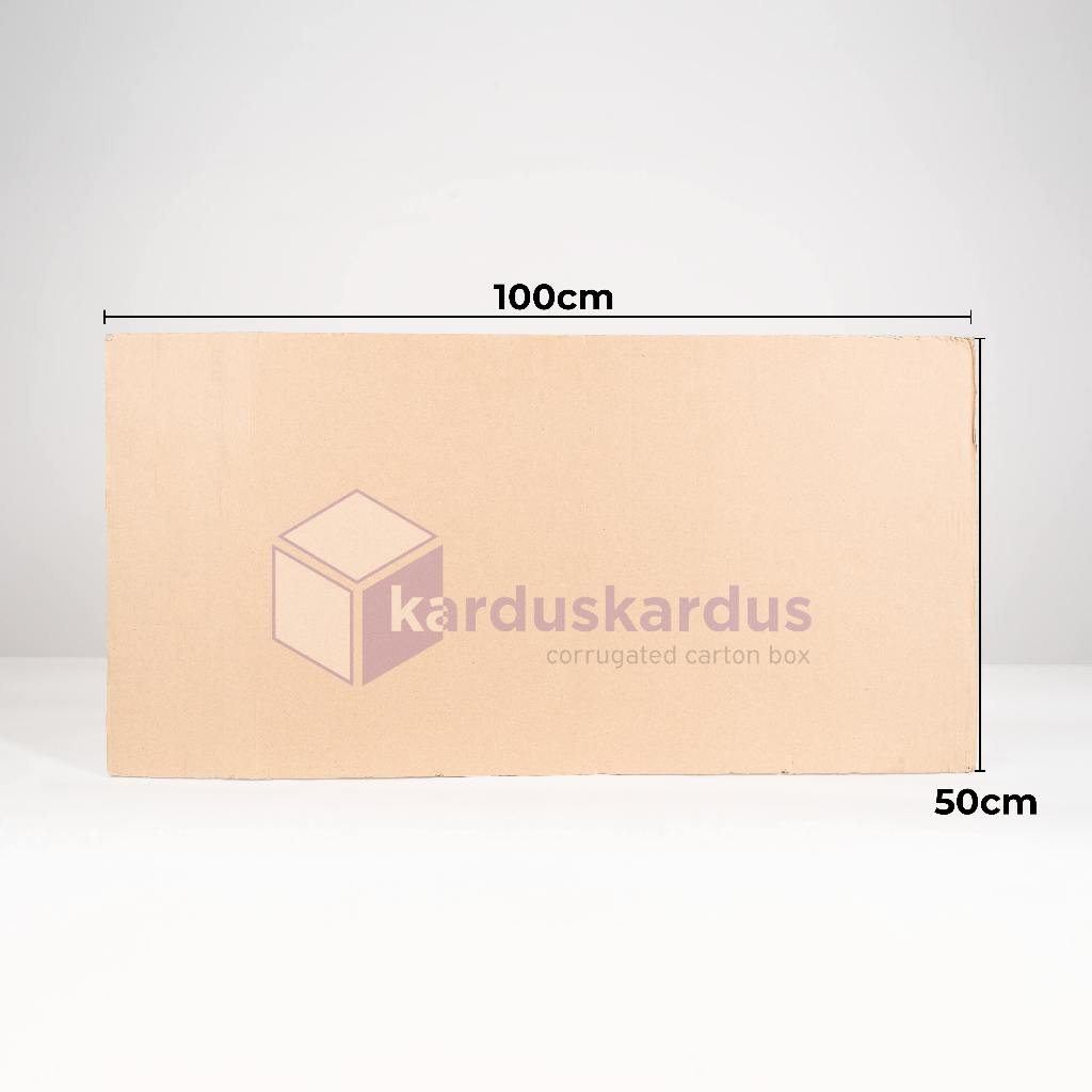

KARDUS LEMBARAN (100 x 50) DOUBLE WALL CORRUGATED SHEET BARU