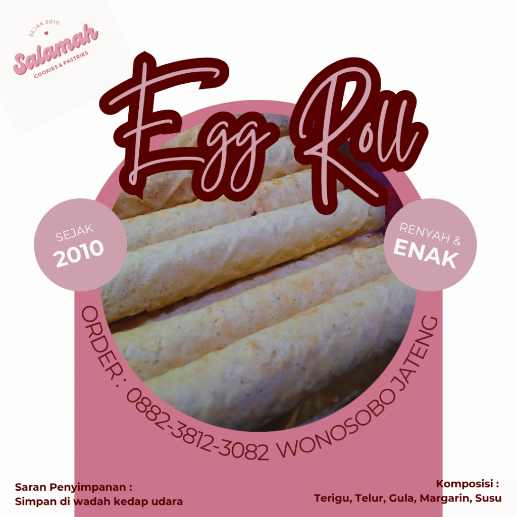 

Eggroll / Kue Semprong Terigu / Kue Lebaran