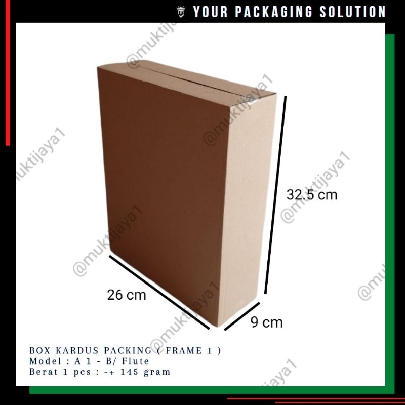 

BOX FRAME 1 • 26x9x32.5cm • Kotak ll Kardus BK