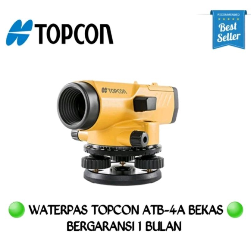 Waterpas bekas atb-3a Topcon Bekas