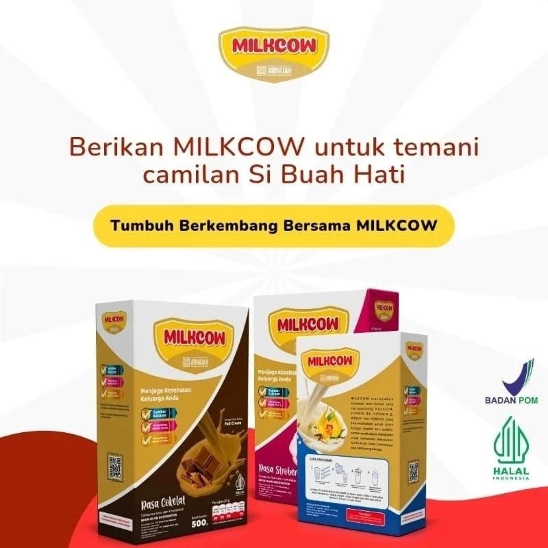 

Paket 2 Box Susu Milkcow penambah berat badan