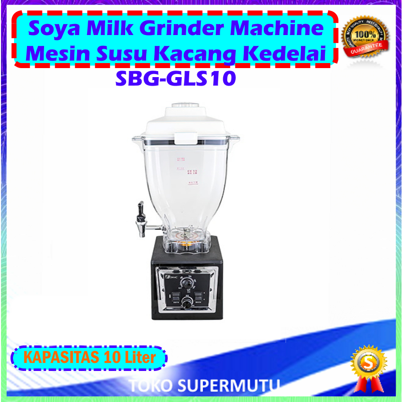 Soya Milk Grinder Machine SBG-GLS10 Mesin Susu Kacang Kedelai FOMAC