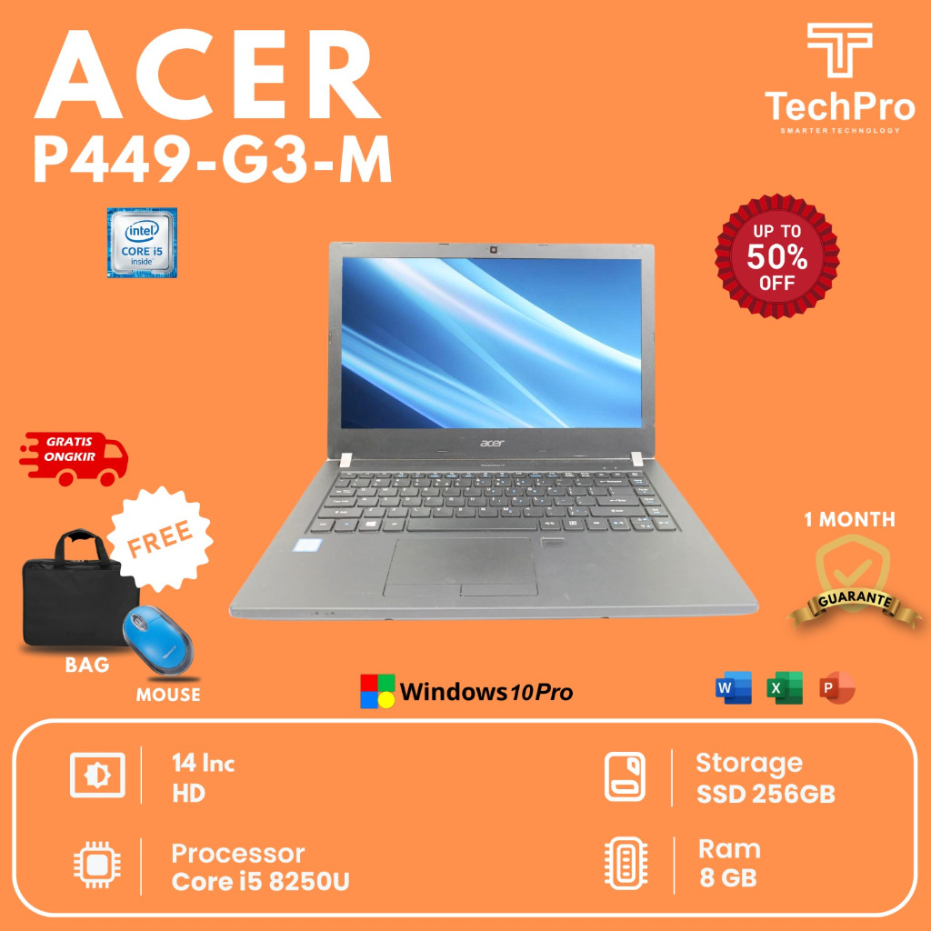 LAPTOP ACER TravelMate P449-G3-M i5 Gen 6