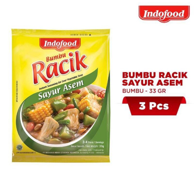 

racik bumbu sayur asem