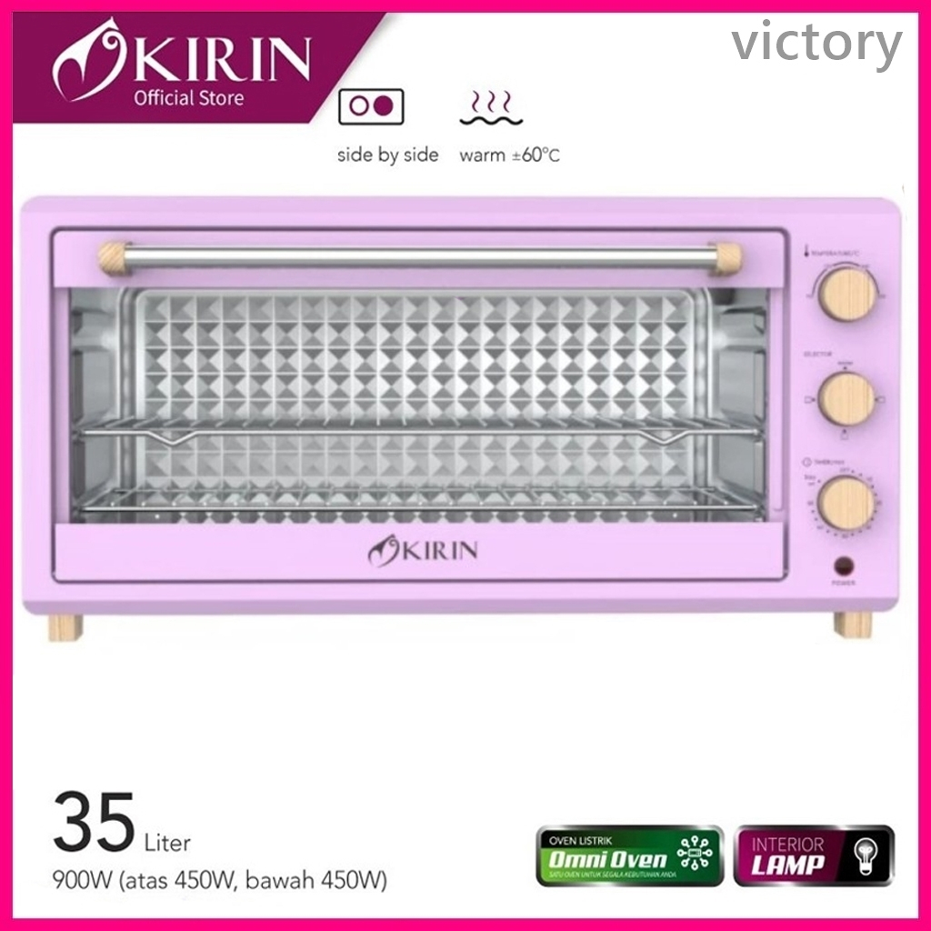 Oven Kirin 35 Liter KBO - 350WB / Oven Listrik/ Pemanggang