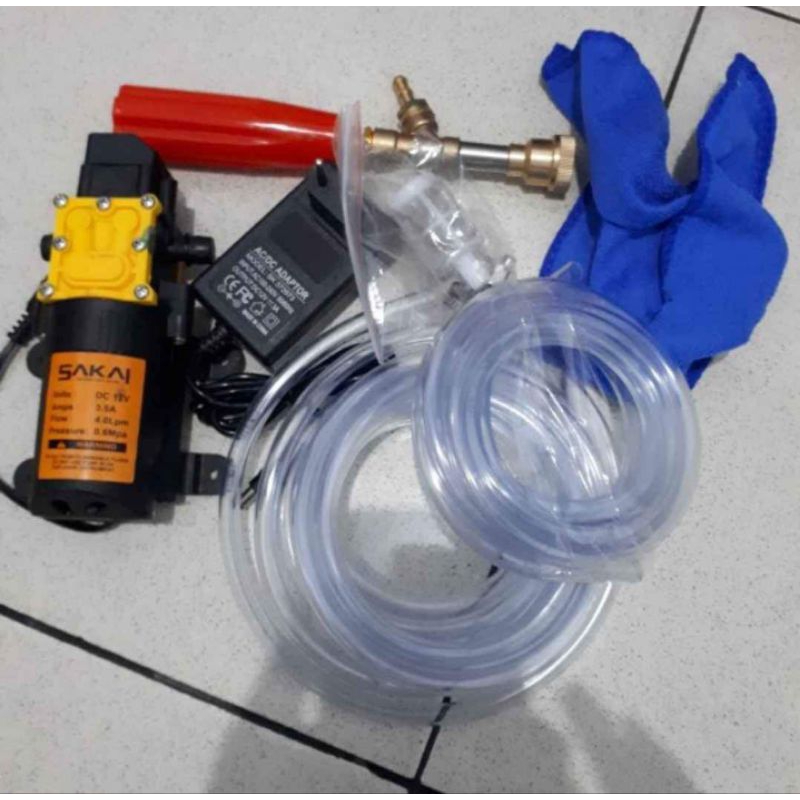 LHA-MESIN STIM MOTOR LENGKAP SELANG