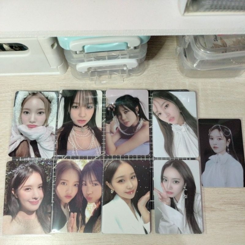 Photocard Official Weeekly PGA Zoa Jihan soojin platform colorise Jihan pob minirecord soojin jaehee