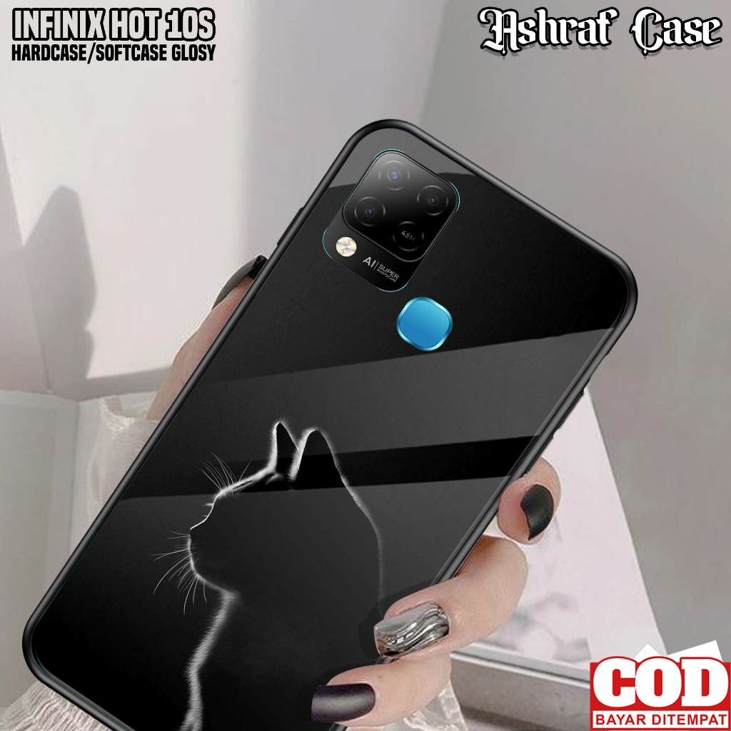 Case Hp Infinix Hot 10S - Casing Infinix Hot 10S ( KITTEN ) Silikon Hp Infinix Hot 10S - Kesing Hp I
